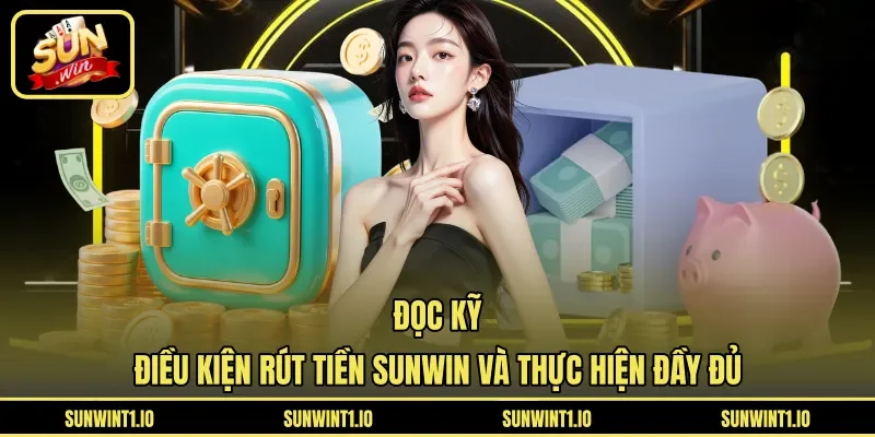 Đọc kỹ điều kiện rút tiền Sunwin và thực hiện đầy đủ
